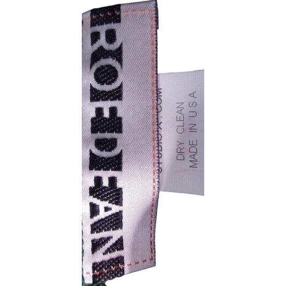 Vtg Roedean Shift Retro 50s Dress Short Sleeve Green Gator Animal Print Pinup - Picture 5 of 7